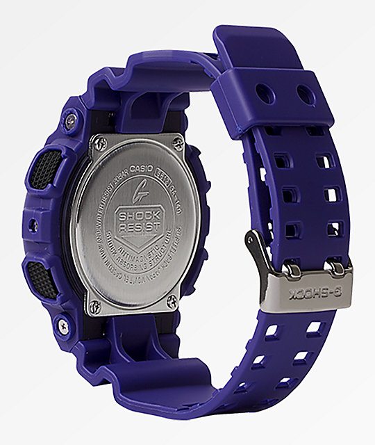 g shock purple yellow