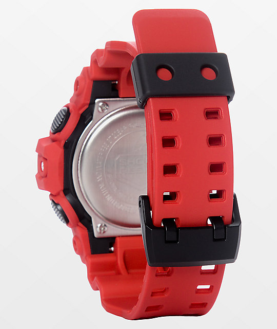 g shock ga700 red