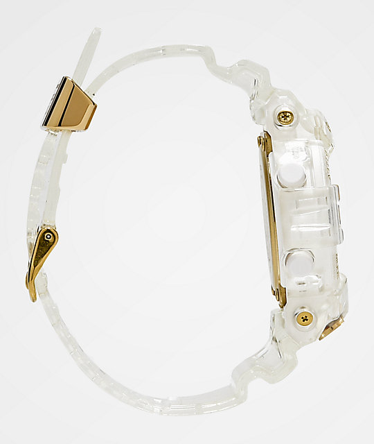 skeleton gold g shock