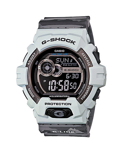 g shock g lide white