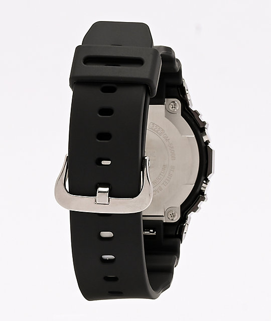 plain black digital watch