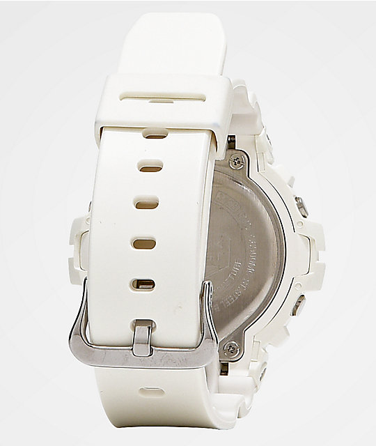 white colour digital watch