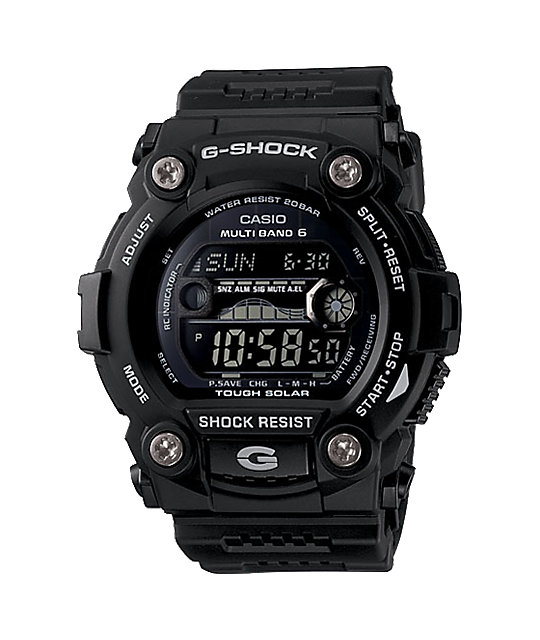 G-Shock GW7900B-1 G-Rescue Black Watch | Zumiez