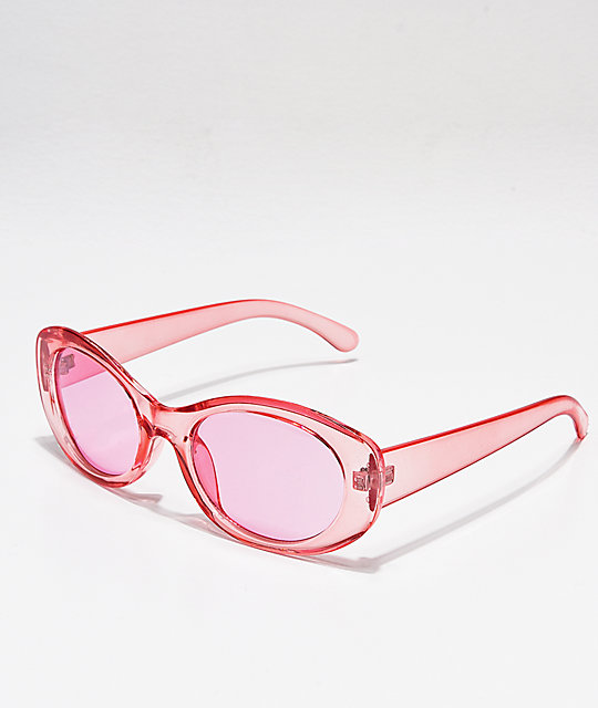 gafas transparentes redondas