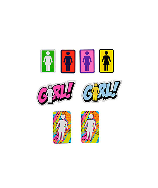 Girl Sticker Pack | Zumiez