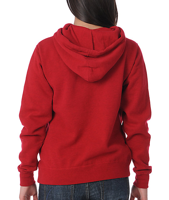 red love hoodie