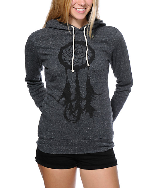 Glamour Kills Forever Dreamer Charcoal Grey Pullover Hoodie | Zumiez