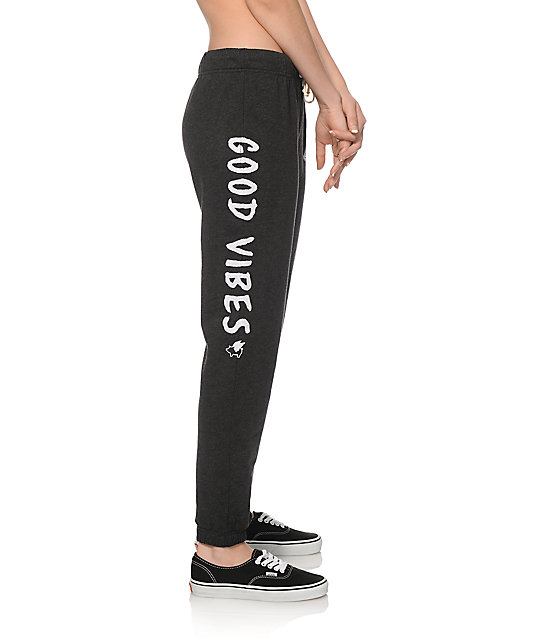 good vibes jogger pants