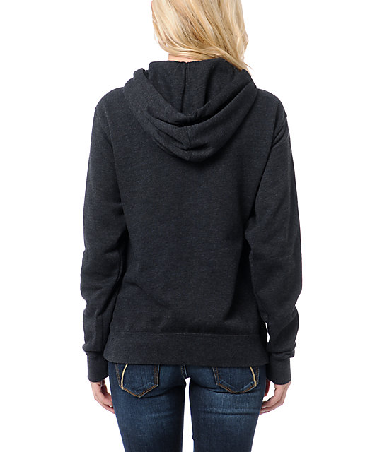 Glamour Kills Space Skull Charcoal Pullover Hoodie | Zumiez