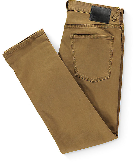 Globe Goodstock Tobacco Slim Fit Jeans | Zumiez