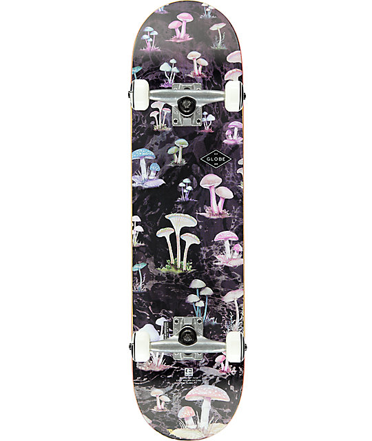Globe Shroom 8.0" Skateboard Complete Zumiez