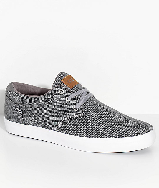 Globe Willow Grey Tweed Skate Shoes | Zumiez