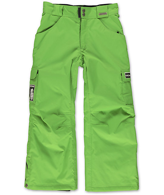 Grenade Snowboard Pants Size Chart