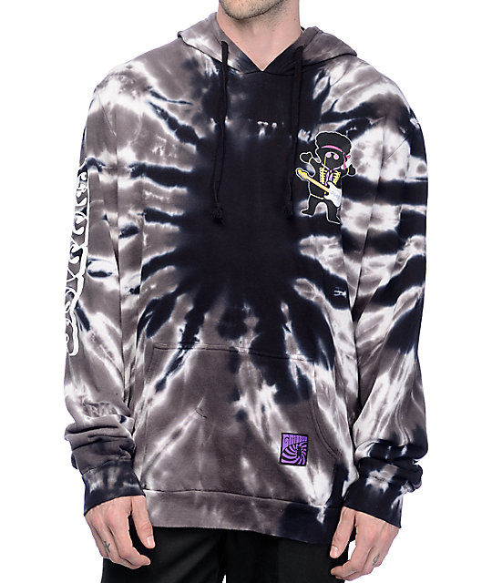 grizzly tie dye hoodie