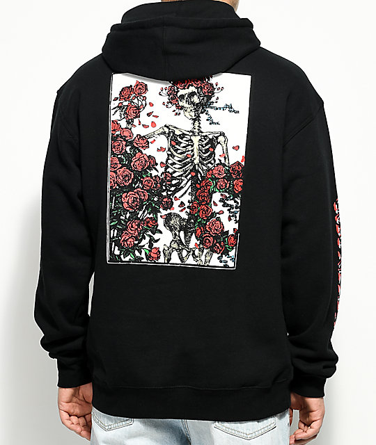 zumiez rose hoodie