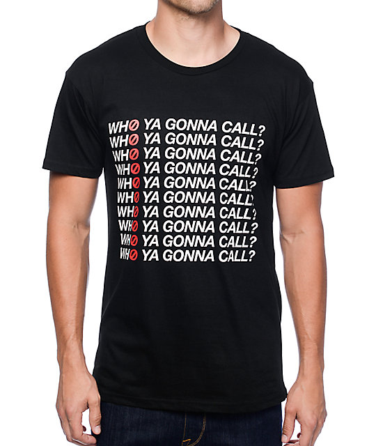 Ghostbusters Who You Gonna Call Camiseta para Hombre
