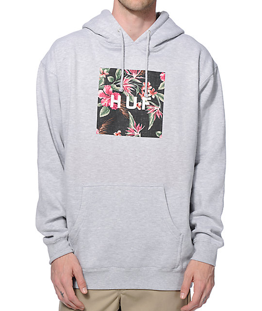 huf flower hoodie