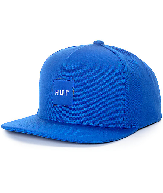 snapback hat blue