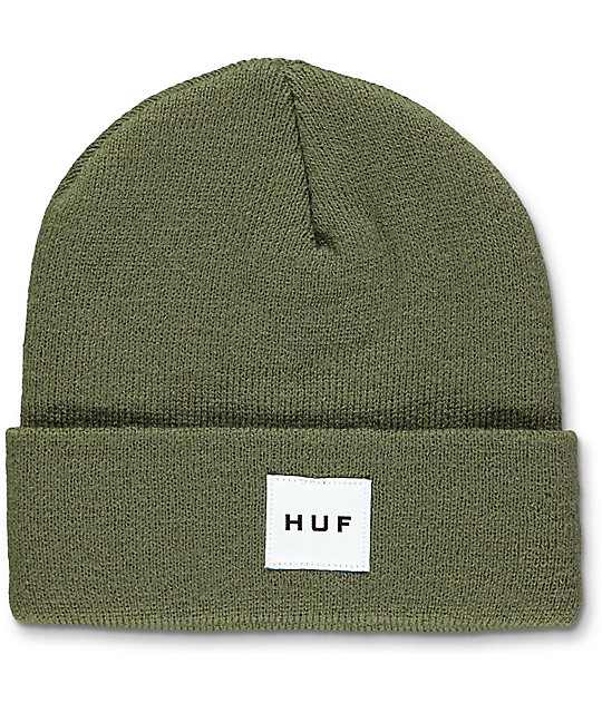 huf box logo beanie