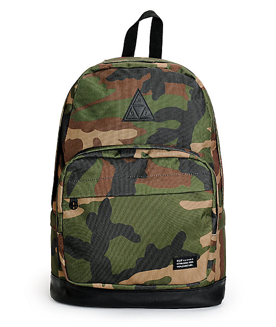 Huf Camo Backpack Zumiez Huf Camo Backpack