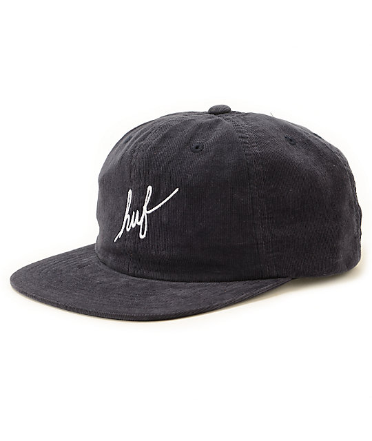 huf strapback hat