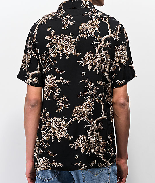 huf button up shirt