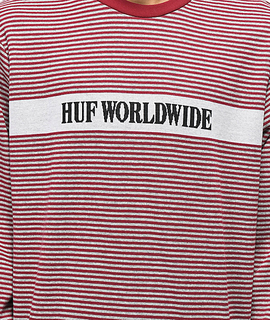 HUF Mens Latitude L//S Knit Top