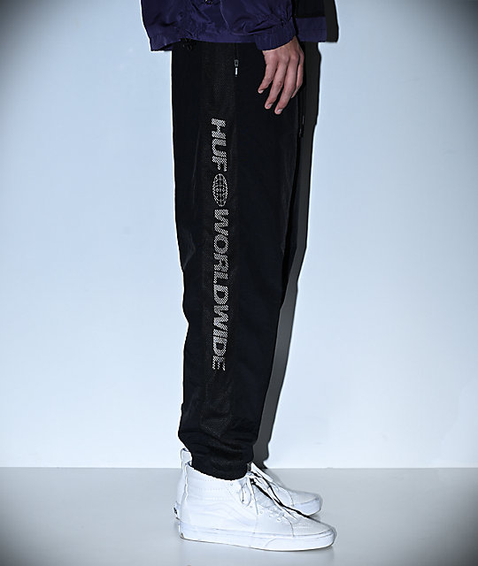 huf worldwide track pants