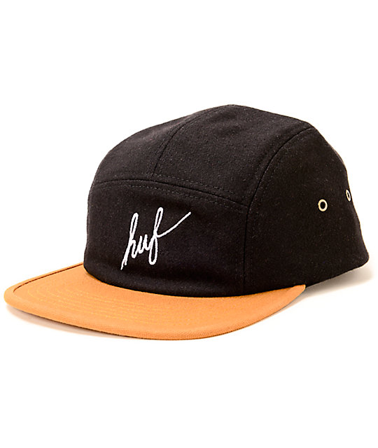 huf five panel hat