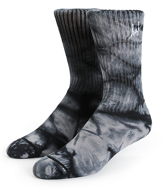 HUF Script Crystal Wash Crew Socks at Zumiez : PDP