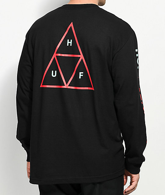 huf t shirt black