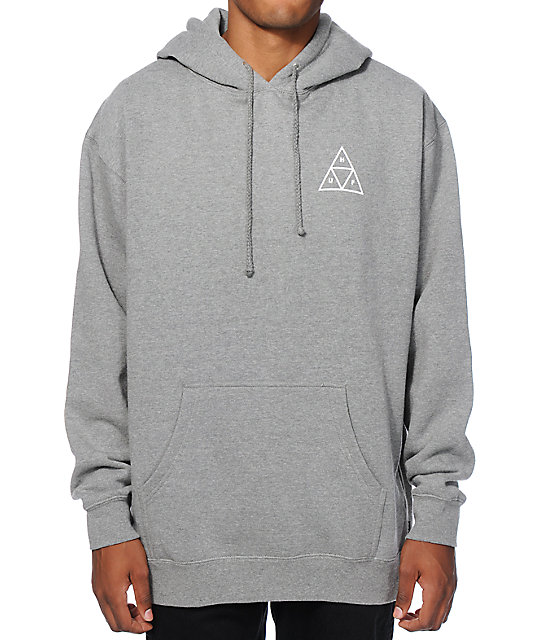 huf grey hoodie