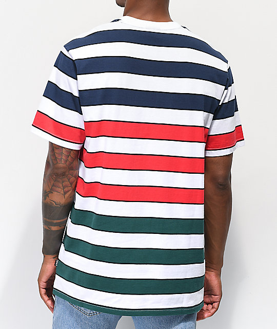 huf t shirt striped