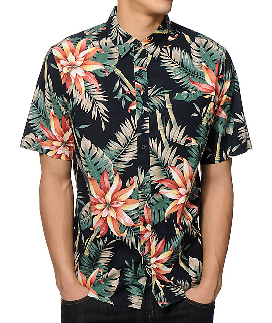 HUF Vintage Tropicana Button Up Shirt | Zumiez