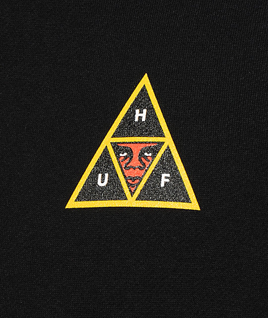 HUF x Obey Icon Face Hoodie | Zumiez