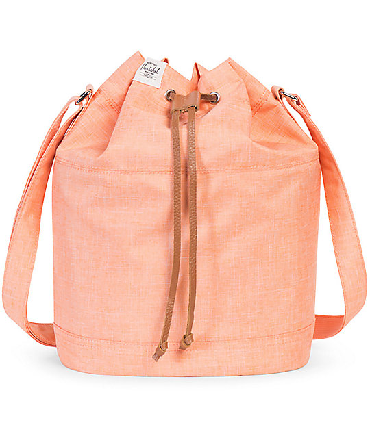 Herschel Supply Co Carlow Nectarine Cross Hatch 9l Bag Zumiez Carlow Nectarine Cross Hatch 9l Bag