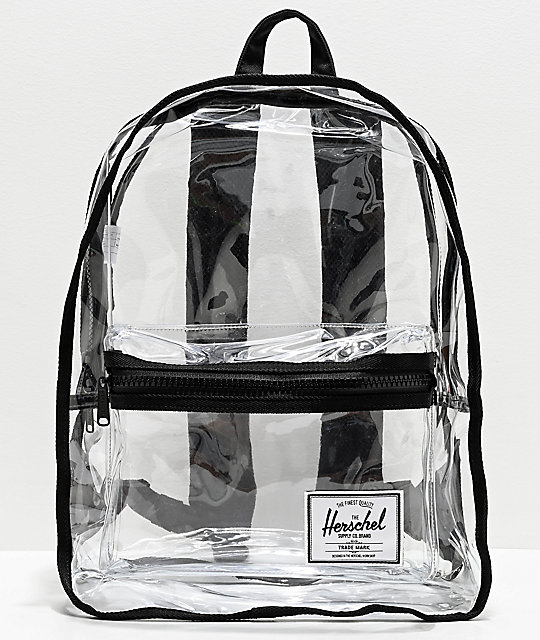 clear bag herschel