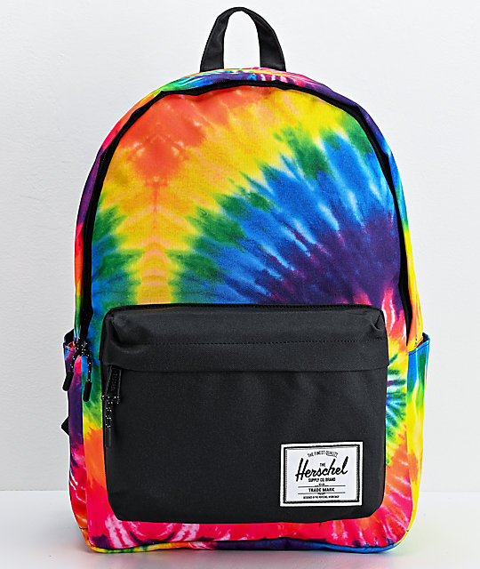 Herschel Supply Co. Classic XL Rainbow Tie Dye Backpack ...