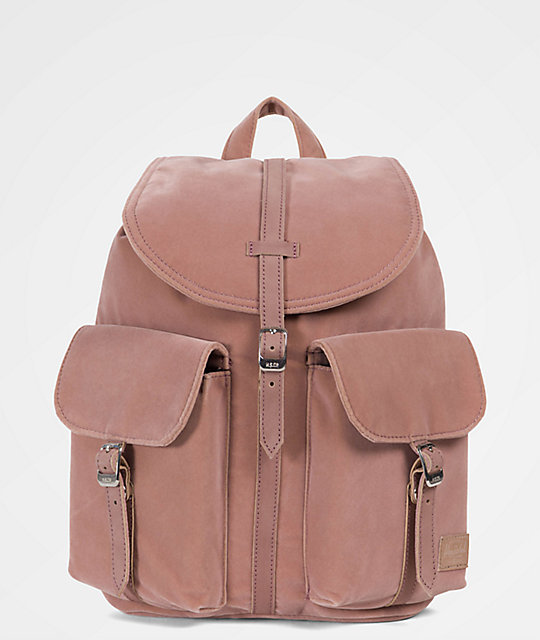 Herschel Supply Co. Dawson Ash Rose Velvet 13L Mini ...