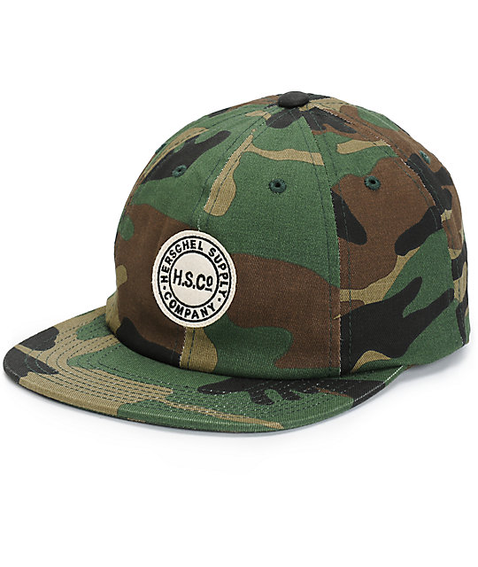 herschel camo hat