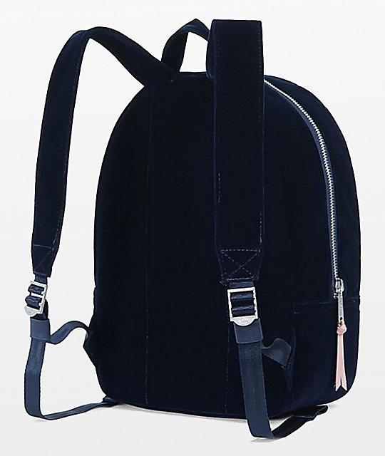 velvet herschel backpack