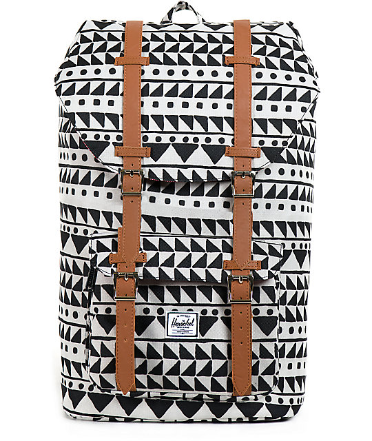 herschel printed backpack