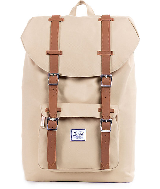 herschel little america khaki