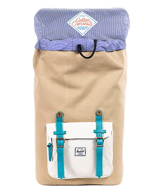 herschel canvas backpack