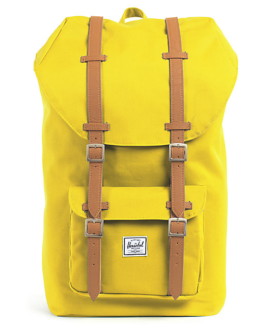 herschel little america yellow