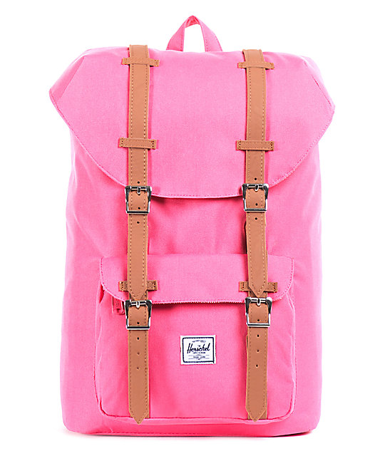 Herschel Supply Co Little America Pink Mid Volume 7l Backpack Zumiez Herschel Supply Co Little America Pink Mid Volume 7l Backpack