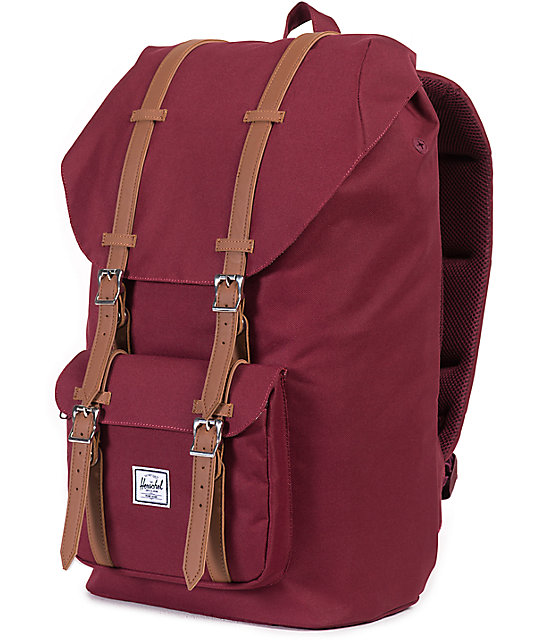 Herschel Supply Co. Little America Windsor Wine 23.5L Backpack | Zumiez