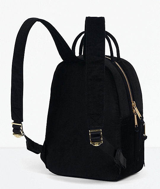 Herschel Supply Co. Nova Corduroy Black Mini Backpack | Zumiez