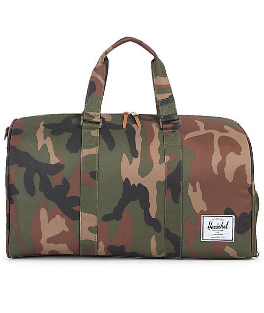 Herschel Supply Co Novel 42 5l Woodland Camo Duffle Bag