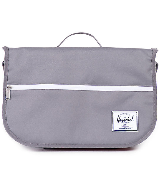Herschel Supply Co Pop Quiz Grey 12 5l Messenger Bag Zumiez Herschel Supply Co Pop Quiz Grey 12 5l Messenger Bag